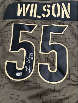 Wilson Cleveland  browns sign jersey