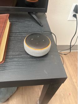 Echo Dot Smart speaker Heather Gray with Amazon smart plug bundle