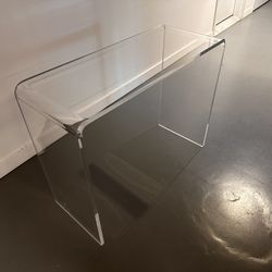 Clear console For Sale!
