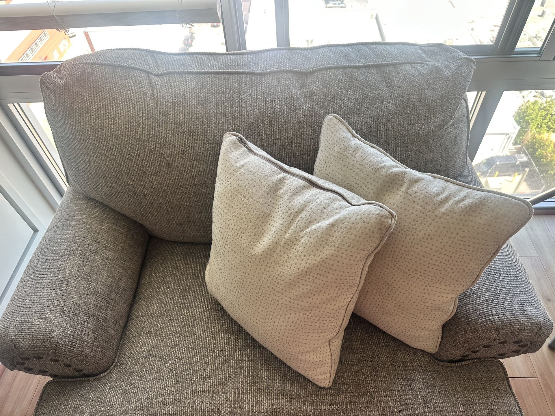 Cozy Oversized Armchair – Gently Used