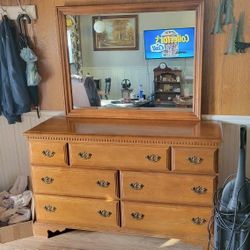 Dresser With Mirror--Bassett 