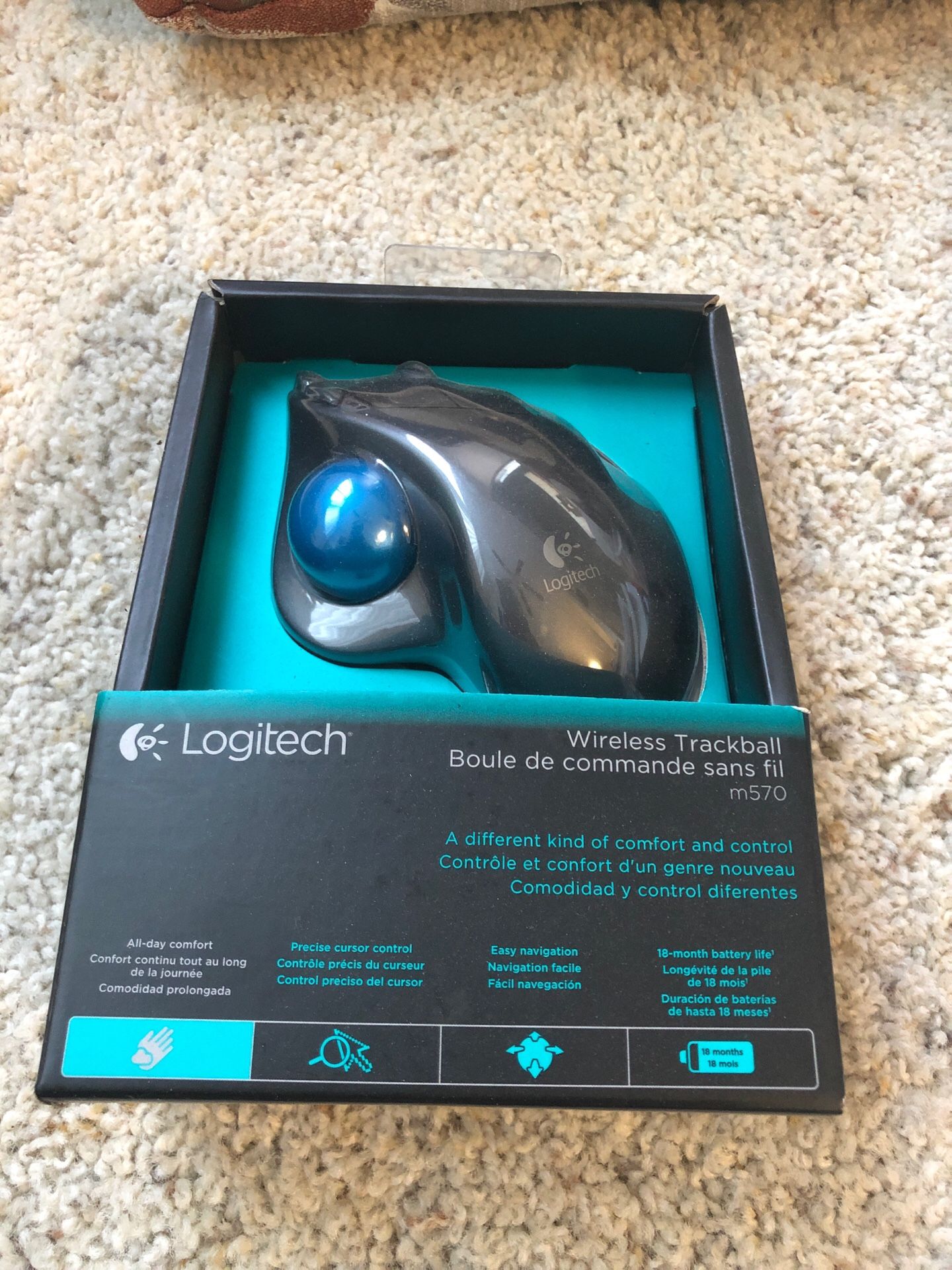 Logitech m570 mouse