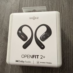 SHOKZ New OpenFit 2+ Open-Ear Headphones, Dolby Audio Enabled