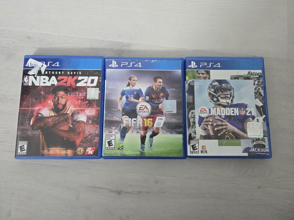 PS4 game lot