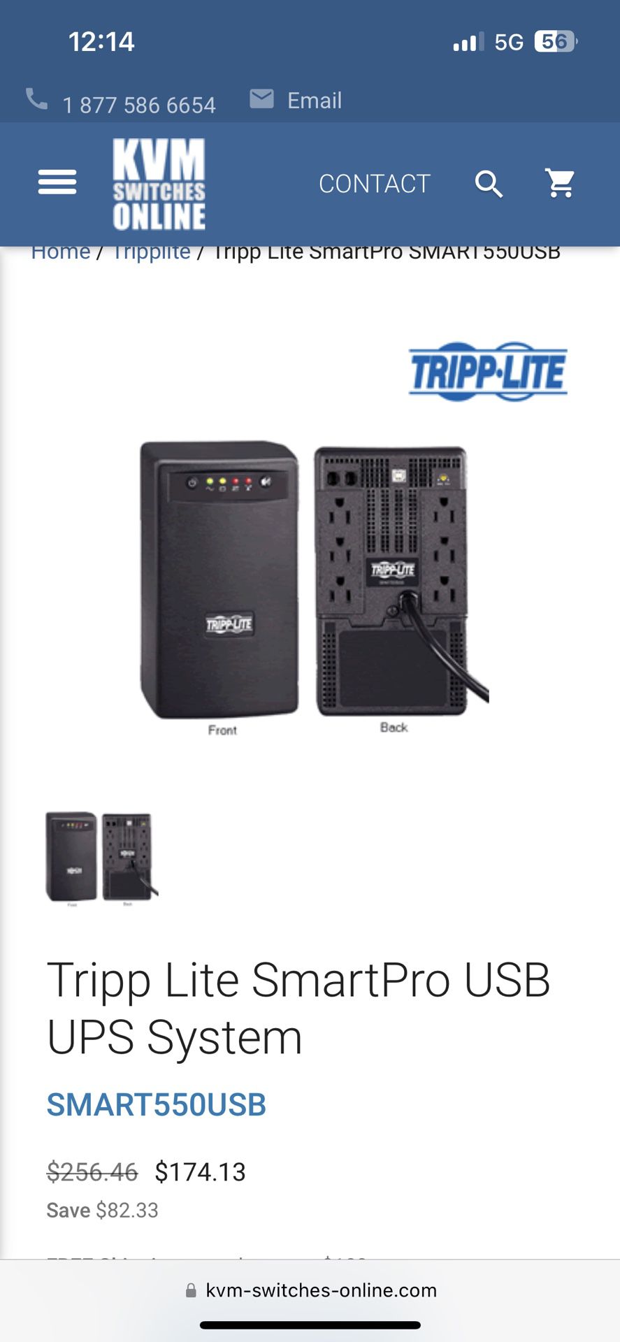Tripp Lite Smartpro USB Ups System 
