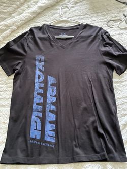 Armani Exchange V-Neck Graphic T-Shirt