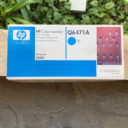 HP Color laserJet 3600 Print Cartridge - Cyan Cian Q6471A