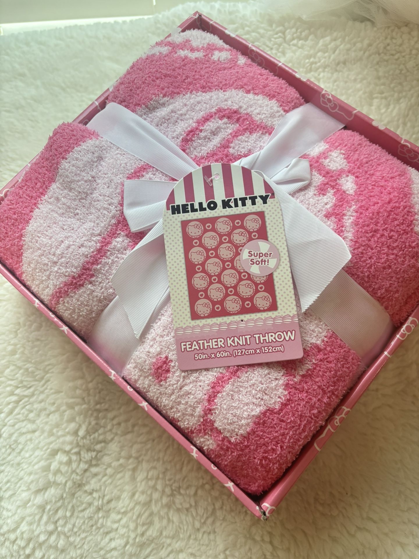 Hello Kitty Throw Blanket