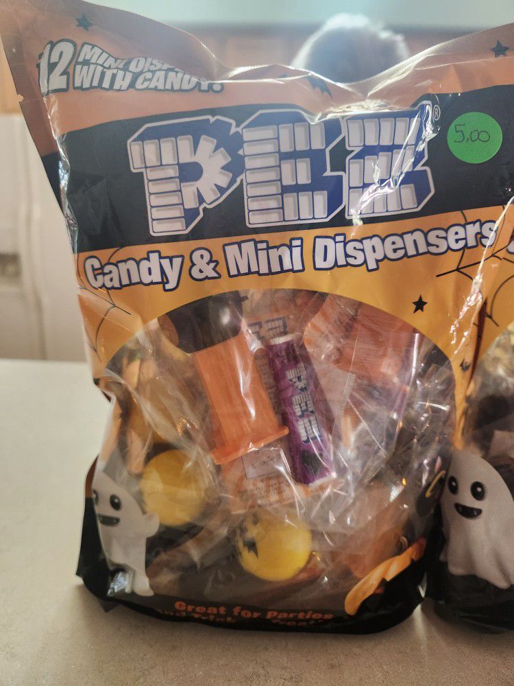 Halloween Pez With 1 Candy 20 In Both Bags 8.00 For Bag's