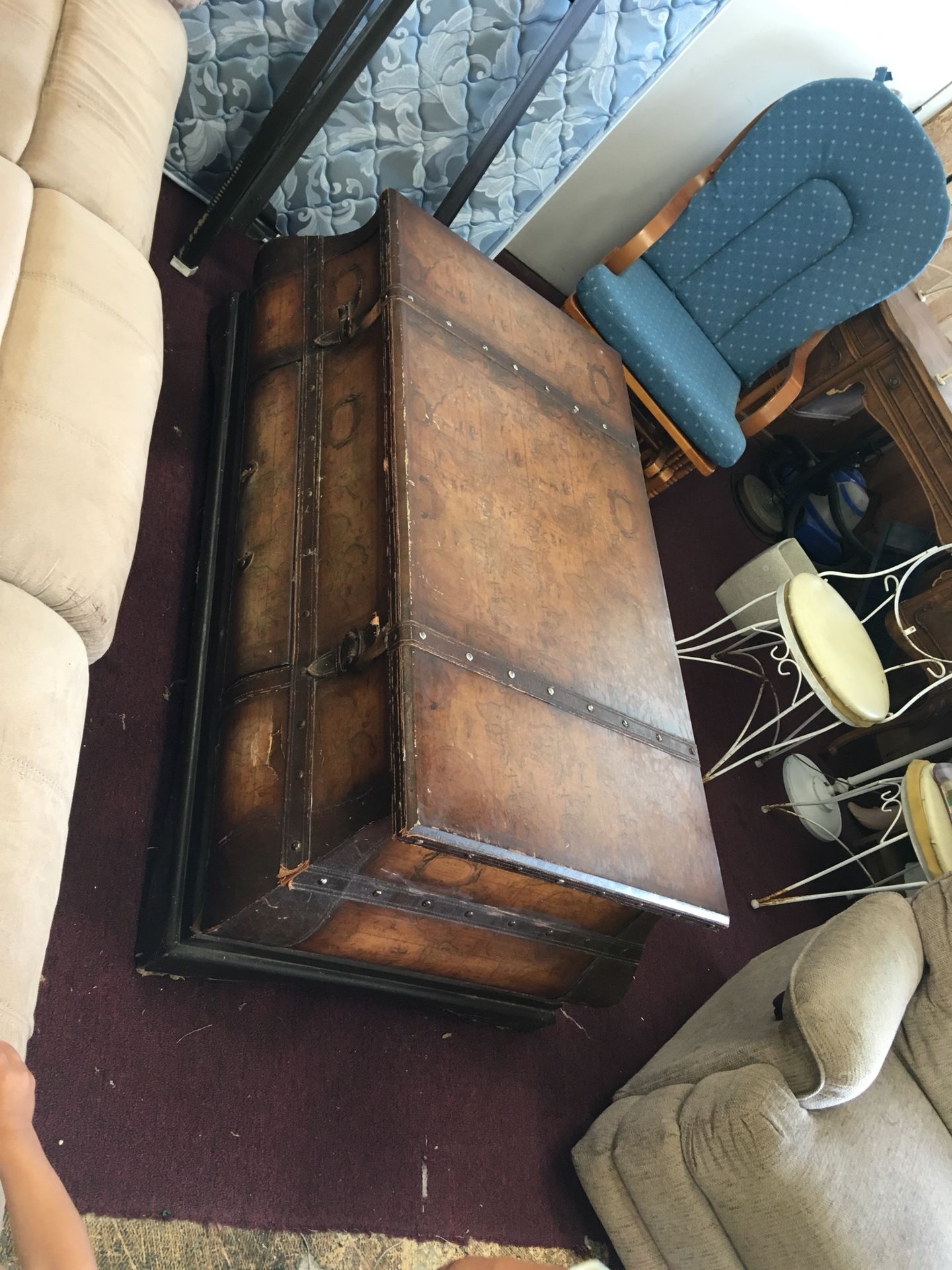 Treasure chest coffee table
