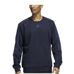 NWT Adidas Men’s Crew Sweatshirt Navy Size M