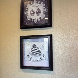 Cupcake And Cake Dessert Frames