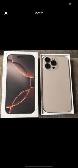 Unlocked IPhone 1 6 pro max