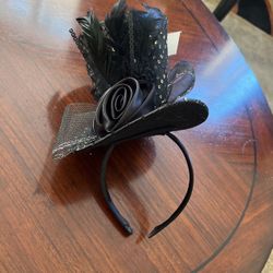 Halloween Black Fancy Adult Headband