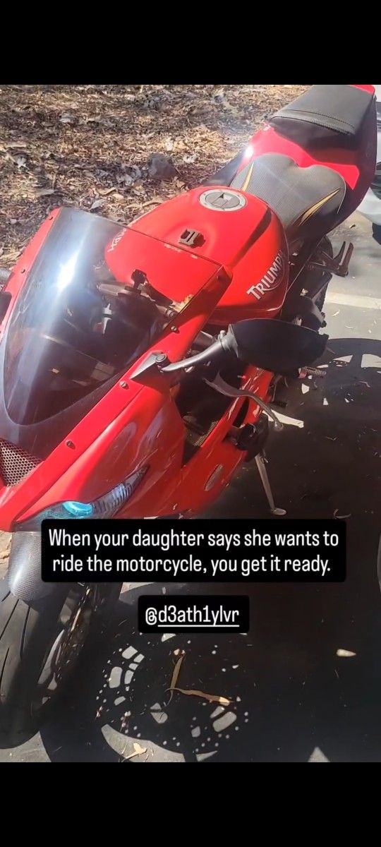 Triumph Daytona Motorcycle 675