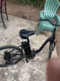 CFWS 26" Electric Bike for Adults 350W 10.4AH Powerful Motor E Bike with 3 Riding Modes