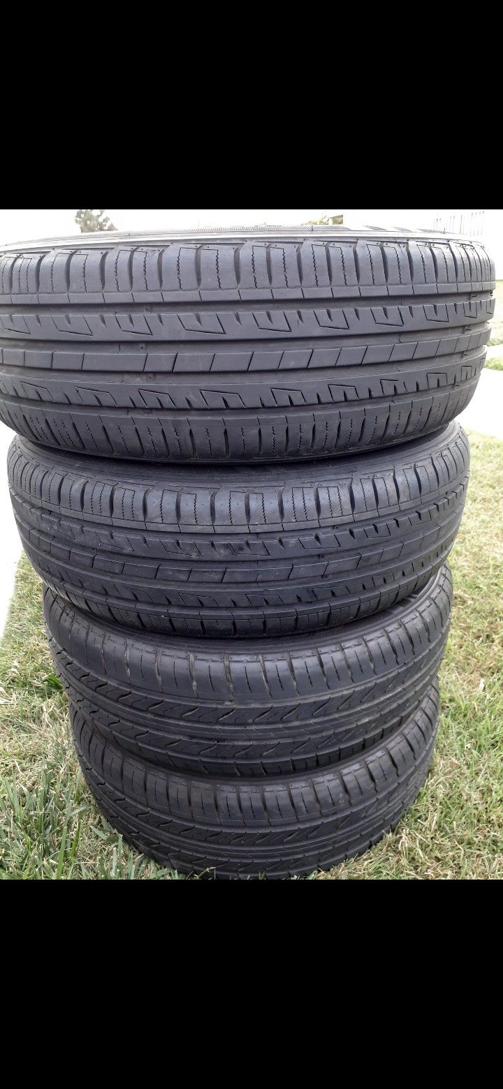 185/65 R15 Like new tires 95%life