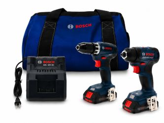 Bosch 18V Brushless Drill & Impact Driver Combo Kit