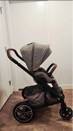 Nuna MIXX Next Stroller - Granite (Compact Fold & All-Season Seat)