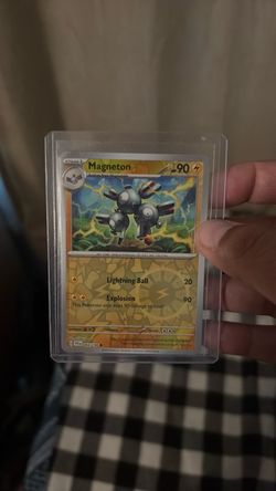 Magneton Pokémon Card 064/198 in Hard Case