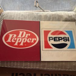 Vintage Dr. Pepper - Pepsi Sign