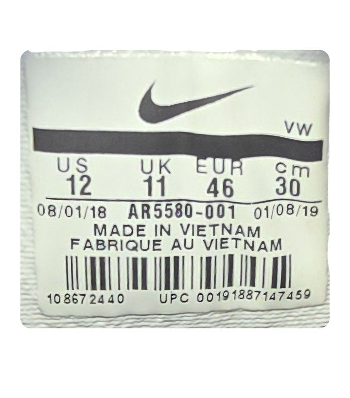 New! Nike Roshe G Tour Black White Swoosh Golf Shoes Men's Size 12