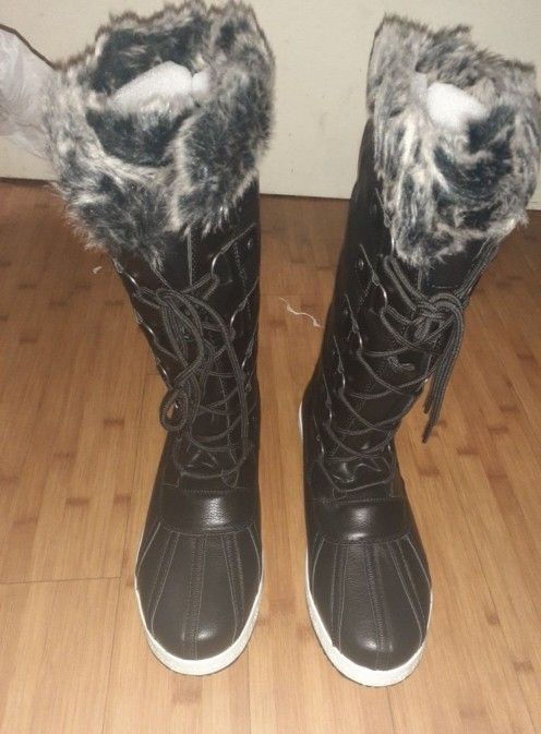 Christene Faux Fur Winter Boot size 9.5