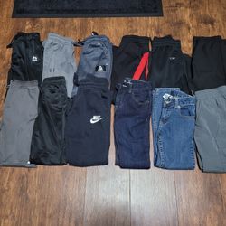Boys size 8 pants lot - 12 pairs total