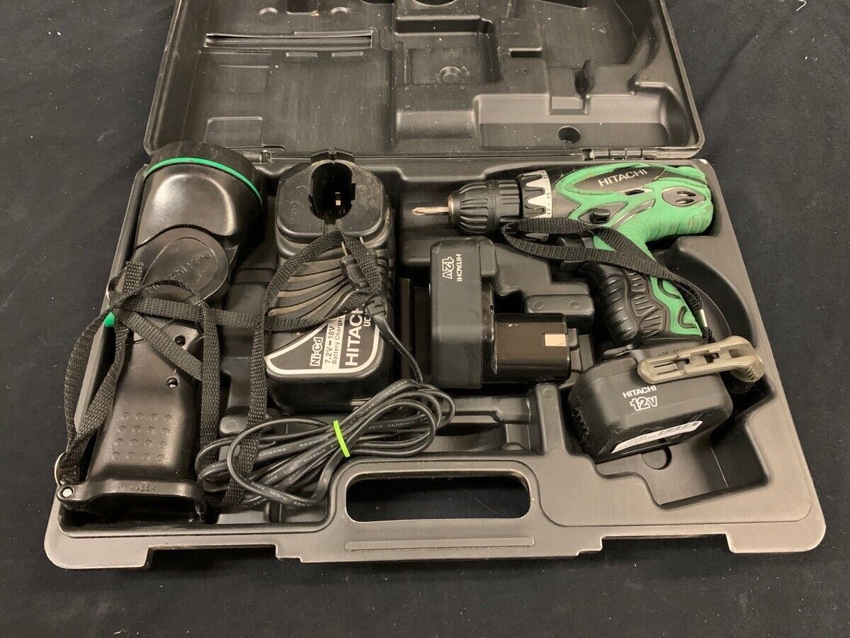 HITACHI 12V Drill And Light Combo Set (DS12DVF3)