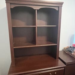Filing Cabinet With Book Case 