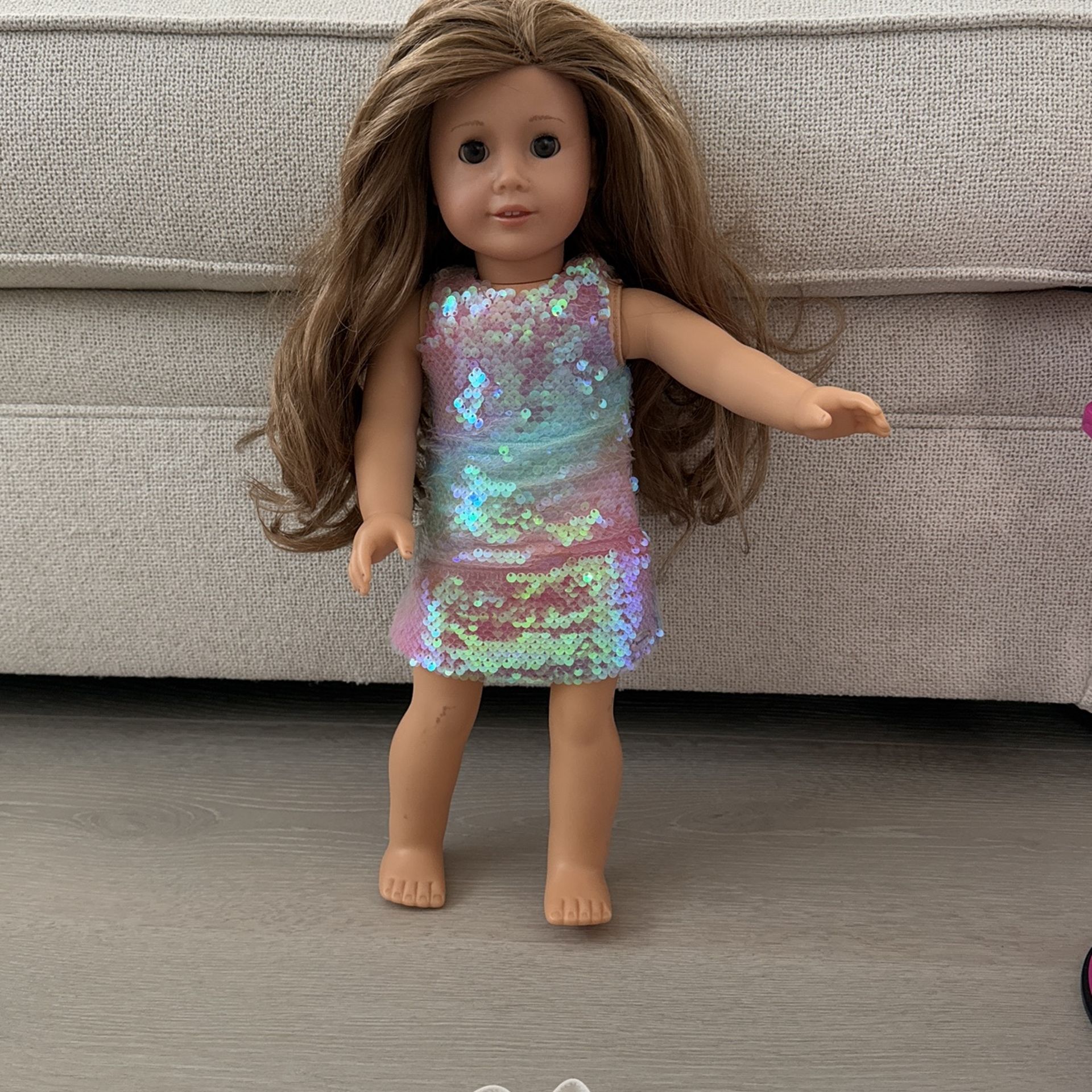 American Girl Doll With American Girl Accessories