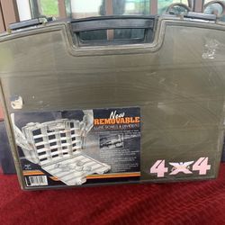 Fenwick 4x4 Satchel Tackle Box Four Latches 16” X 12” X 5”