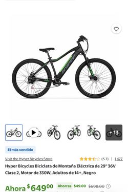 Hyper Bicycle Pedal assist bike.
