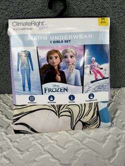 New Girls Warm Underwear  Size M (8-10) 