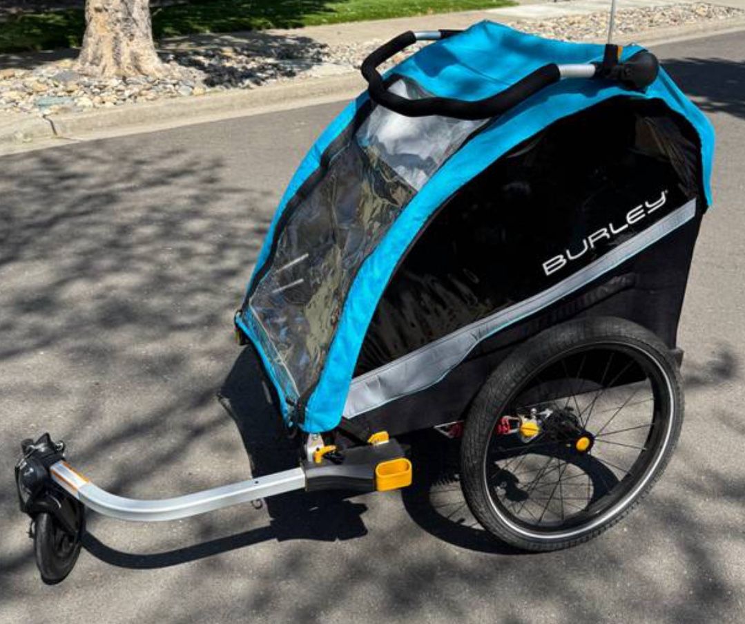 Burley D’Lite X 2 Seat Trailer And Stroller $850 Brand New Original Owner
