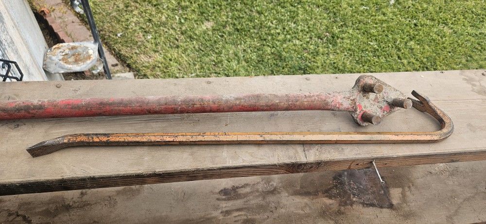 Rebar Bender And Pry Bar