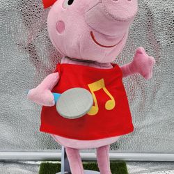 Peppa Pig Toys Oink-Along Songs Musical Singing Plush Doll 13
