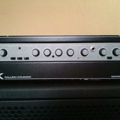 Gallien-Krueger 800RB Rack Mountable Bass Guitar Amplifier Head ...