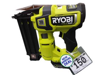 Ryobi P322 Green Cordless Brad Nailer