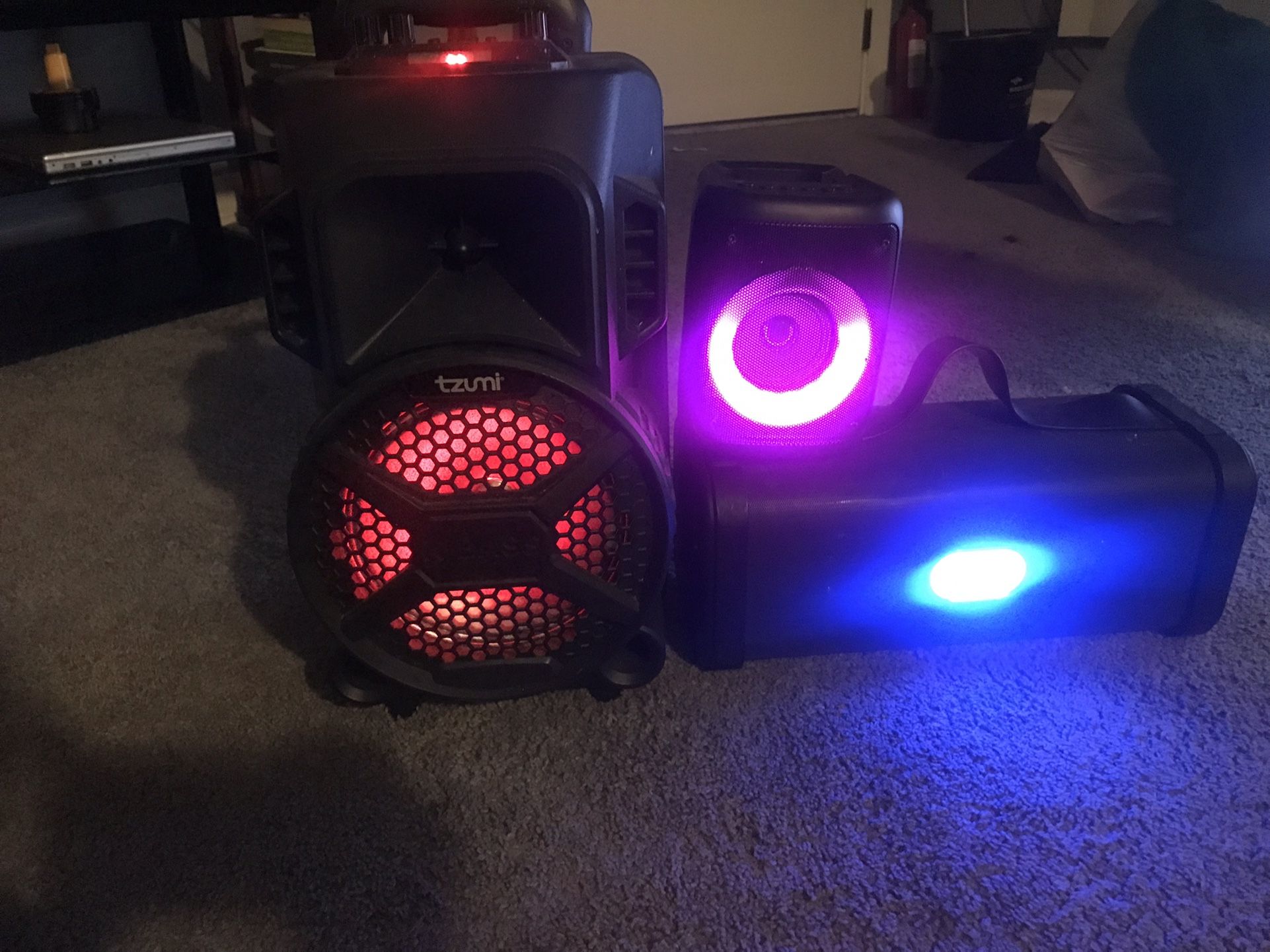3 Bluetooth Speakers