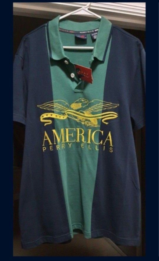 Perry Ellis New Polo New Size: XL