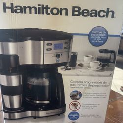 2 Way Hamilton Beach Coffee Maker 
