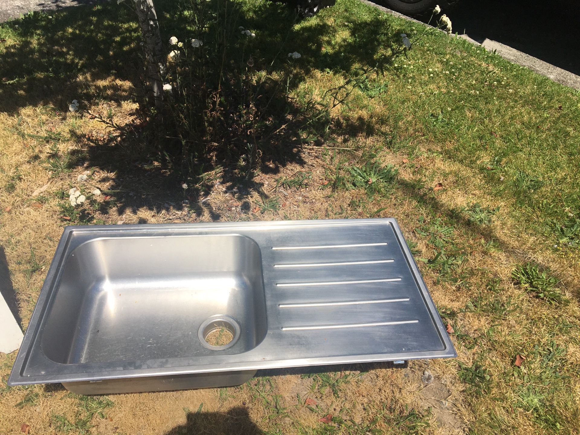 IKEA stainless sink and drain board, nearly perfect. Free, 6031 4th Ave ...