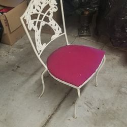 Vintage Spanish Wrought Iron Chairs (2 Left)