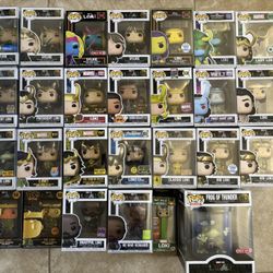 Loki 27 Funko Pop Lot