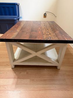 Custom-built coffee table