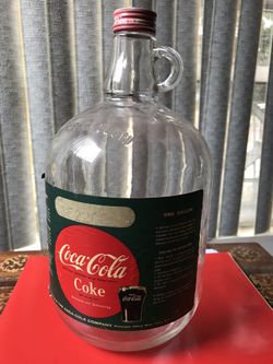Coca Cola Gallon Jug - Vintage