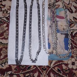 Silver sterling necklaces