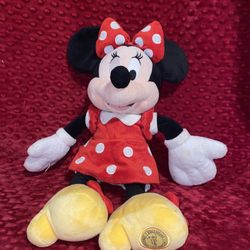 Minnie Mouse plush Exclusive authentic original Disney store