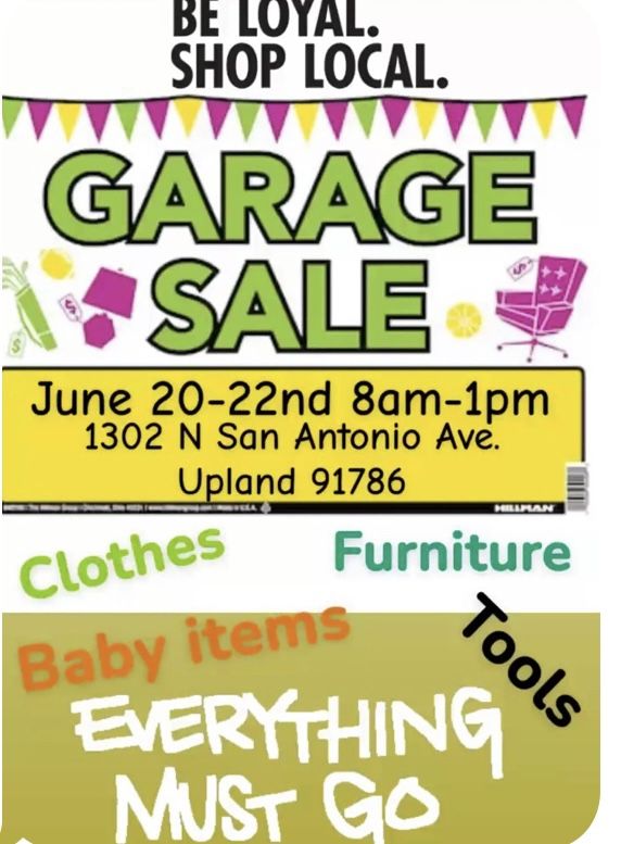 Moving Sale